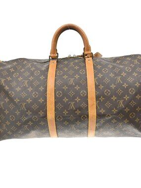 LOUIS VUITTON KEEPALL 55 TRAVEL HANDBAG MONOGRAM M41424